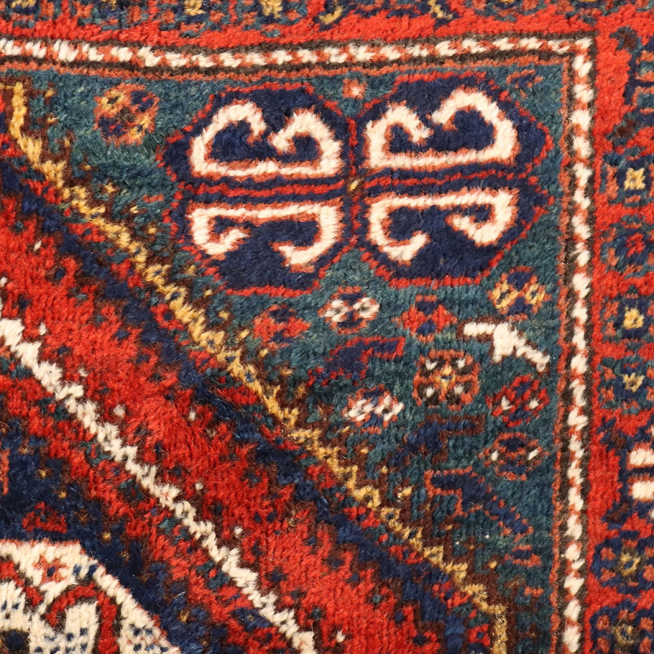 Iranian Afshari wool carpet 4
