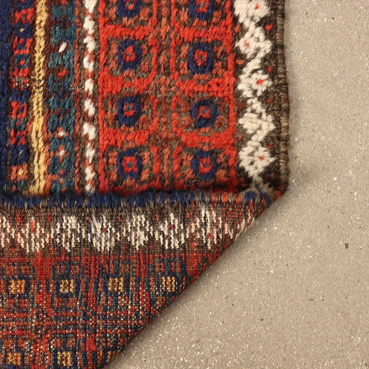 Iranian Afshari wool carpet 8