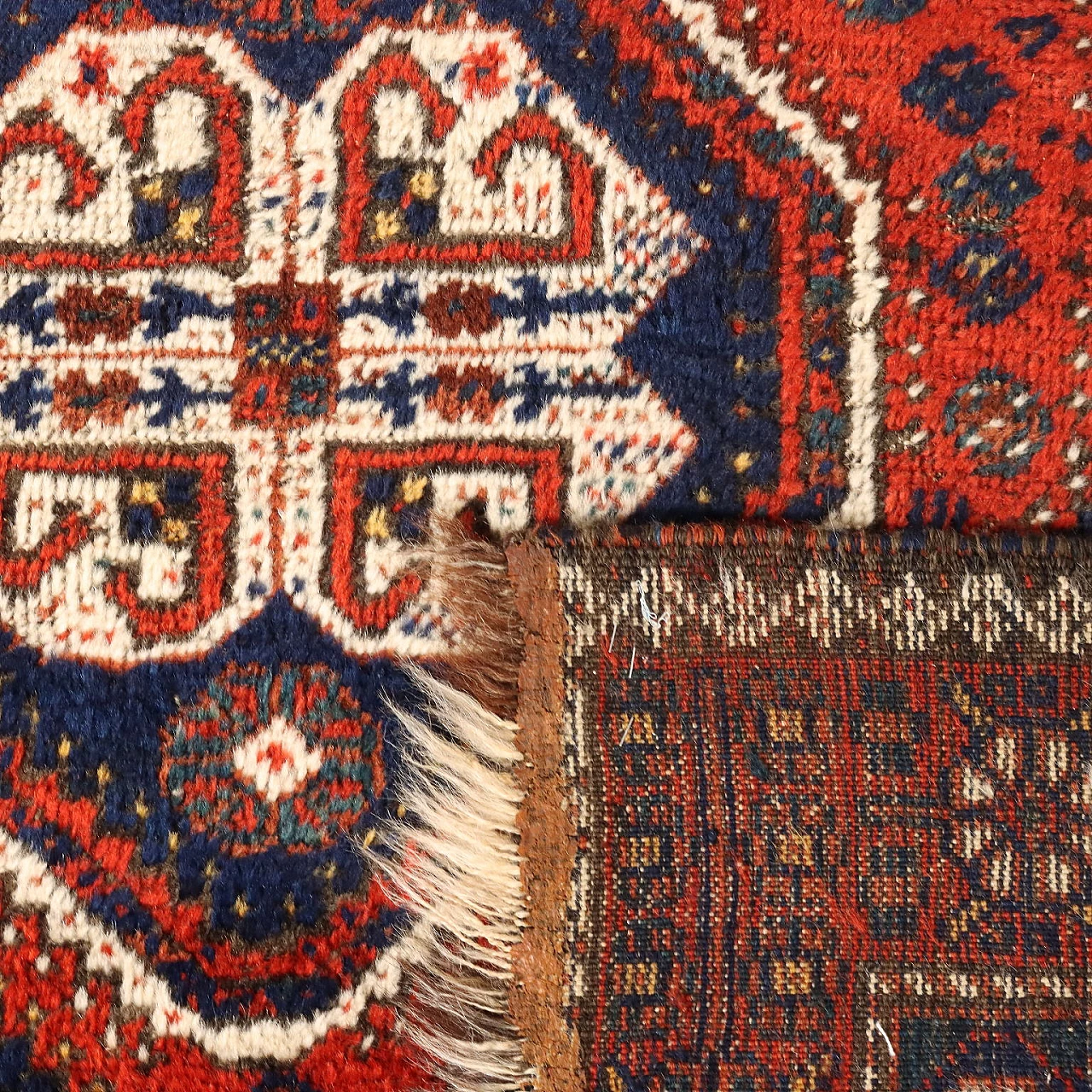Iranian Afshari wool carpet 9