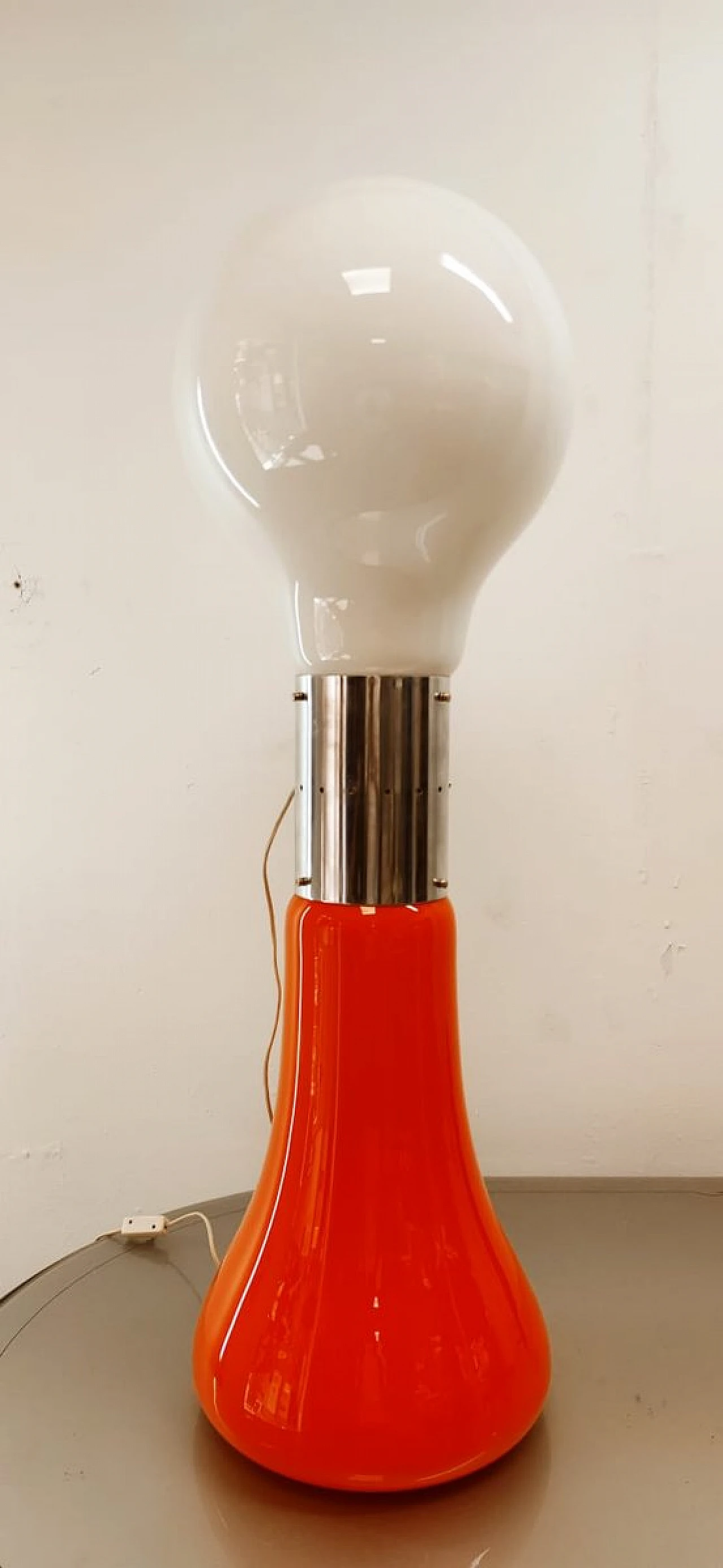 Lampada da tavolo Birillo di Mazzega, anni '60 7