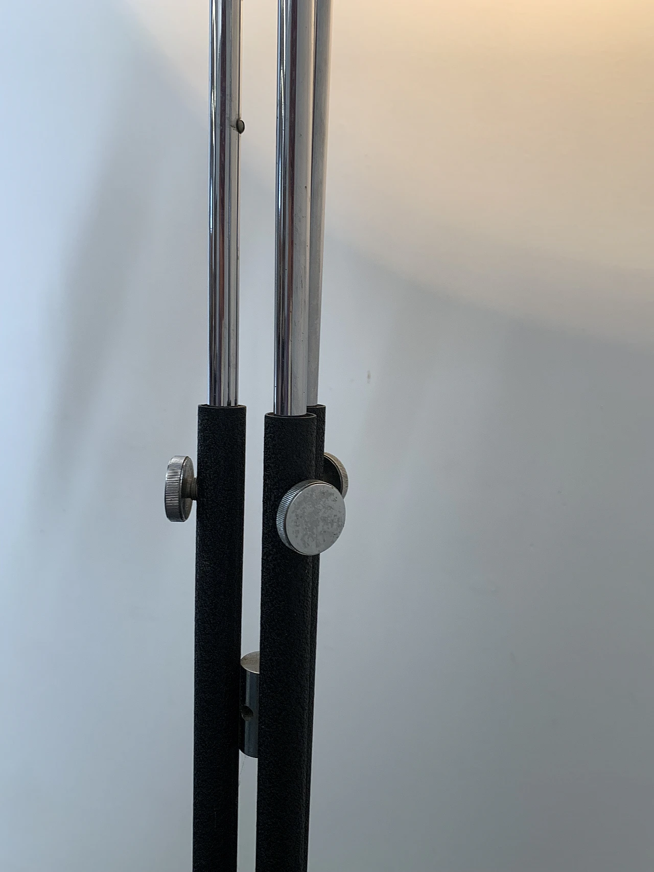 Lampada da terra regolabile in metallo di BJ Milano, anni '70 5
