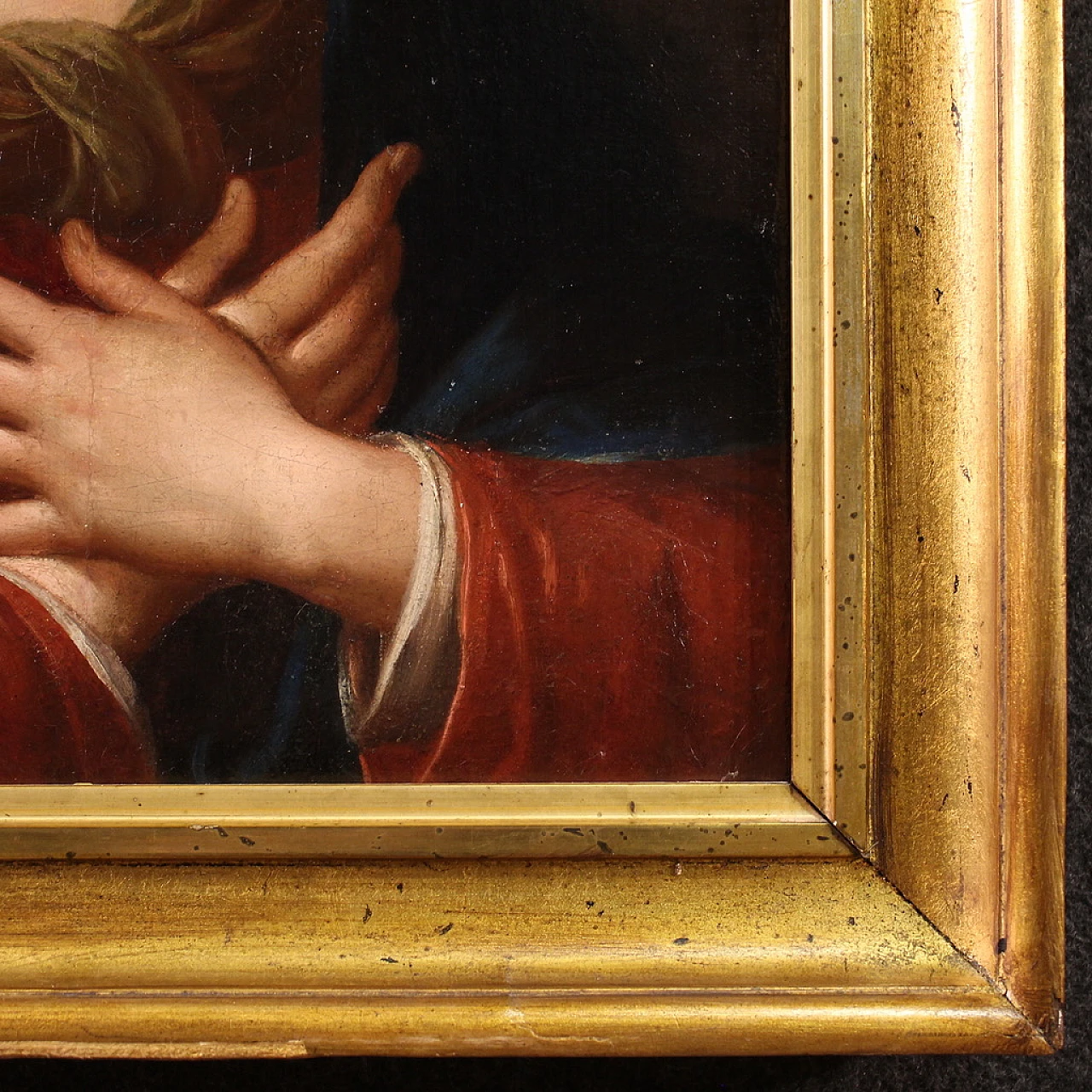 Madonna, dipinto a olio su tela, prima metà dell'800 6