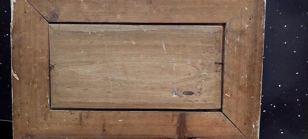 Augusto Corelli, pescatori, dipinto a olio su tavola, fine '800 11