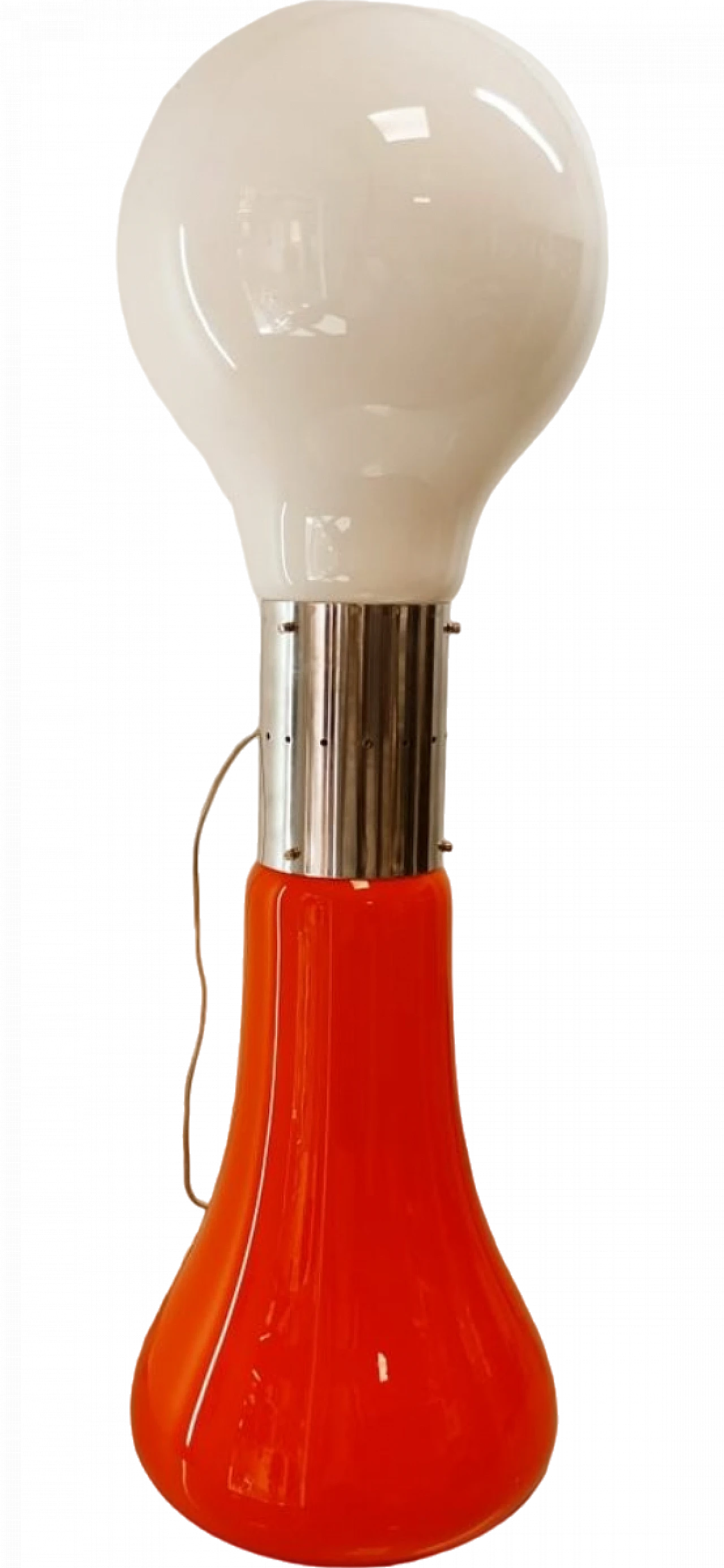 Lampada da tavolo Birillo di Mazzega, anni '60 10