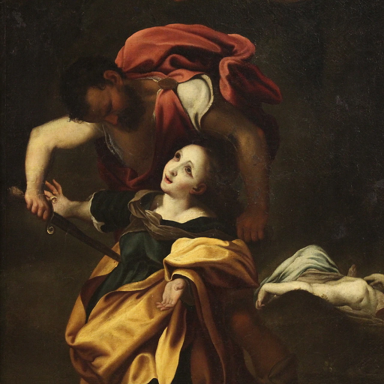 Martirio di quattro Santi, olio su tela, '600 2