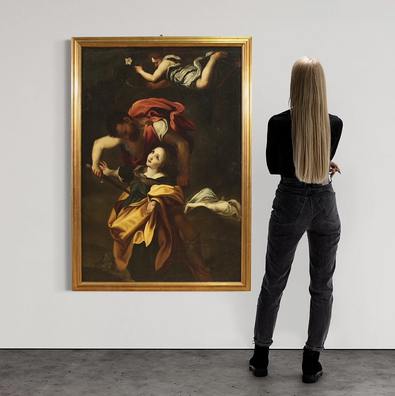 Martirio di quattro Santi, olio su tela, '600 3