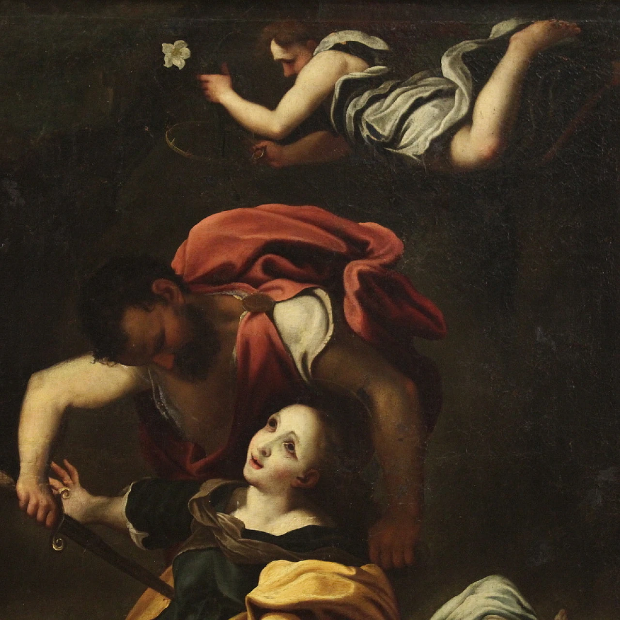 Martirio di quattro Santi, olio su tela, '600 4