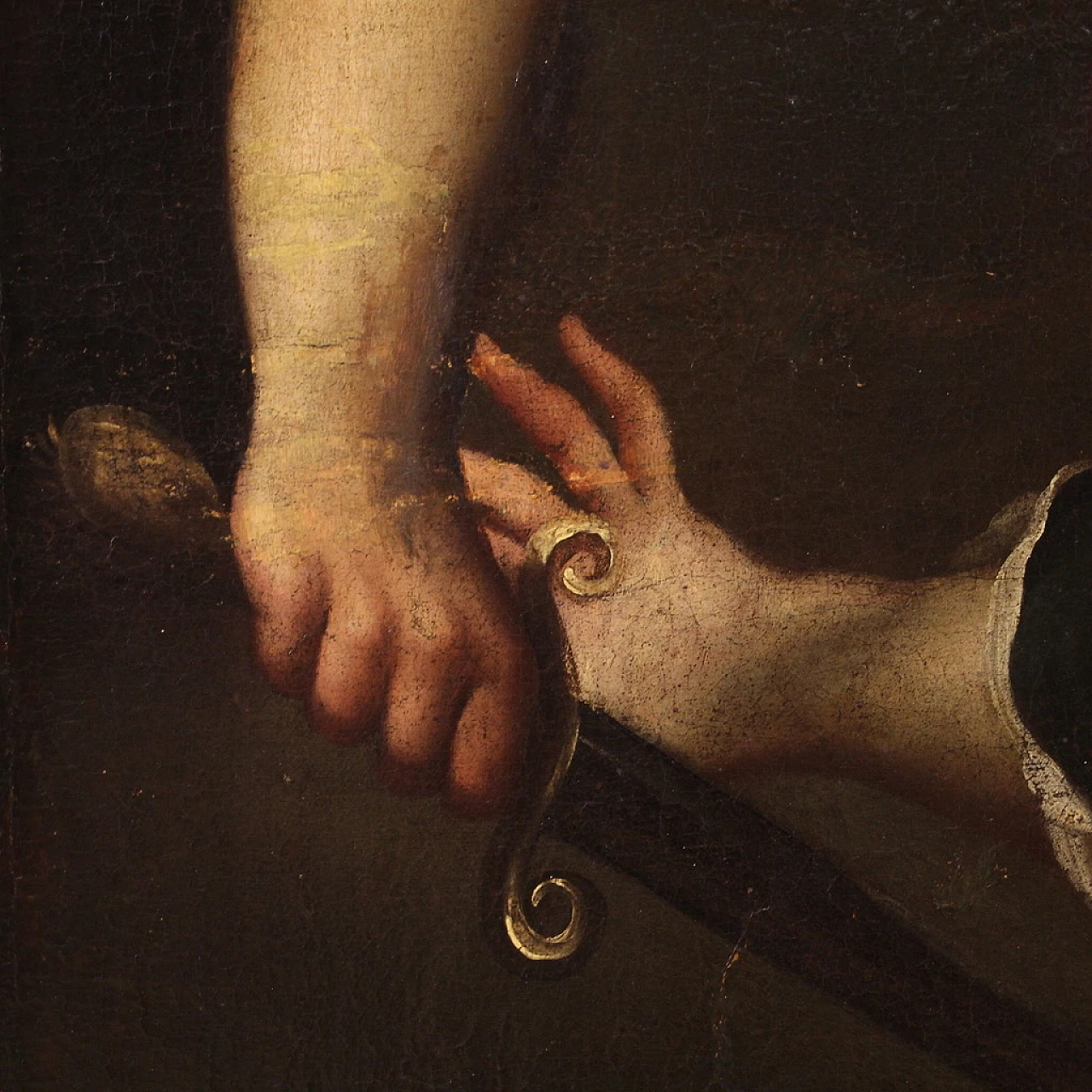 Martirio di quattro Santi, olio su tela, '600 12