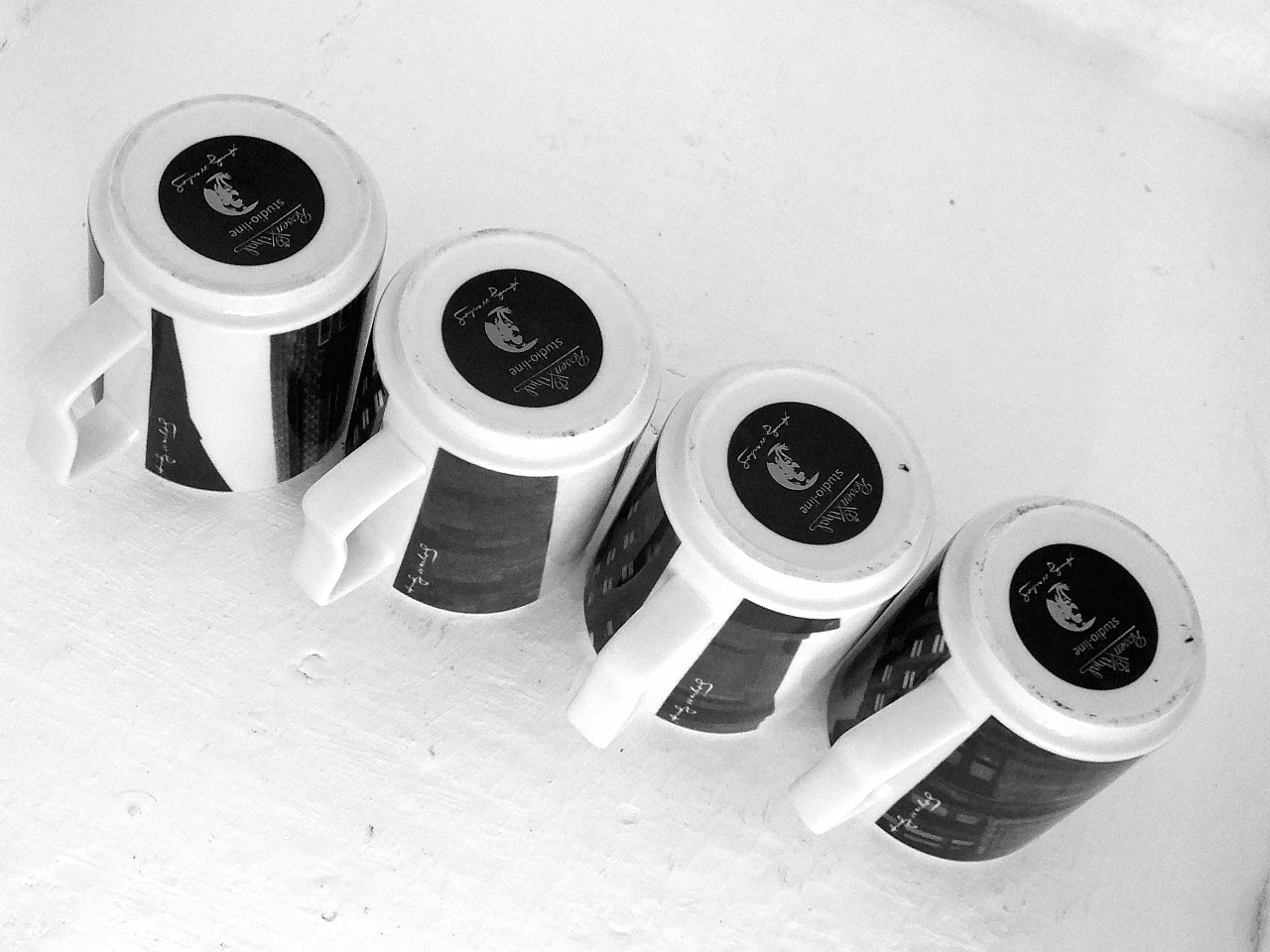 4 Tazze Empyre state building di A. Warhol per Rosenthal, anni '70 12