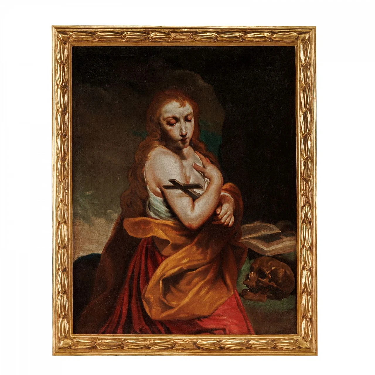 Attr. a Giuseppe Maria Crespi, Maddalena penitente, olio su tela, 1750 1