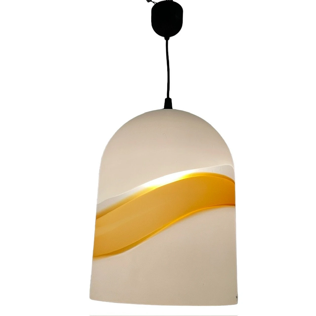 Lampada a sospensione in vetro di Murano di VeArt, anni '70 4