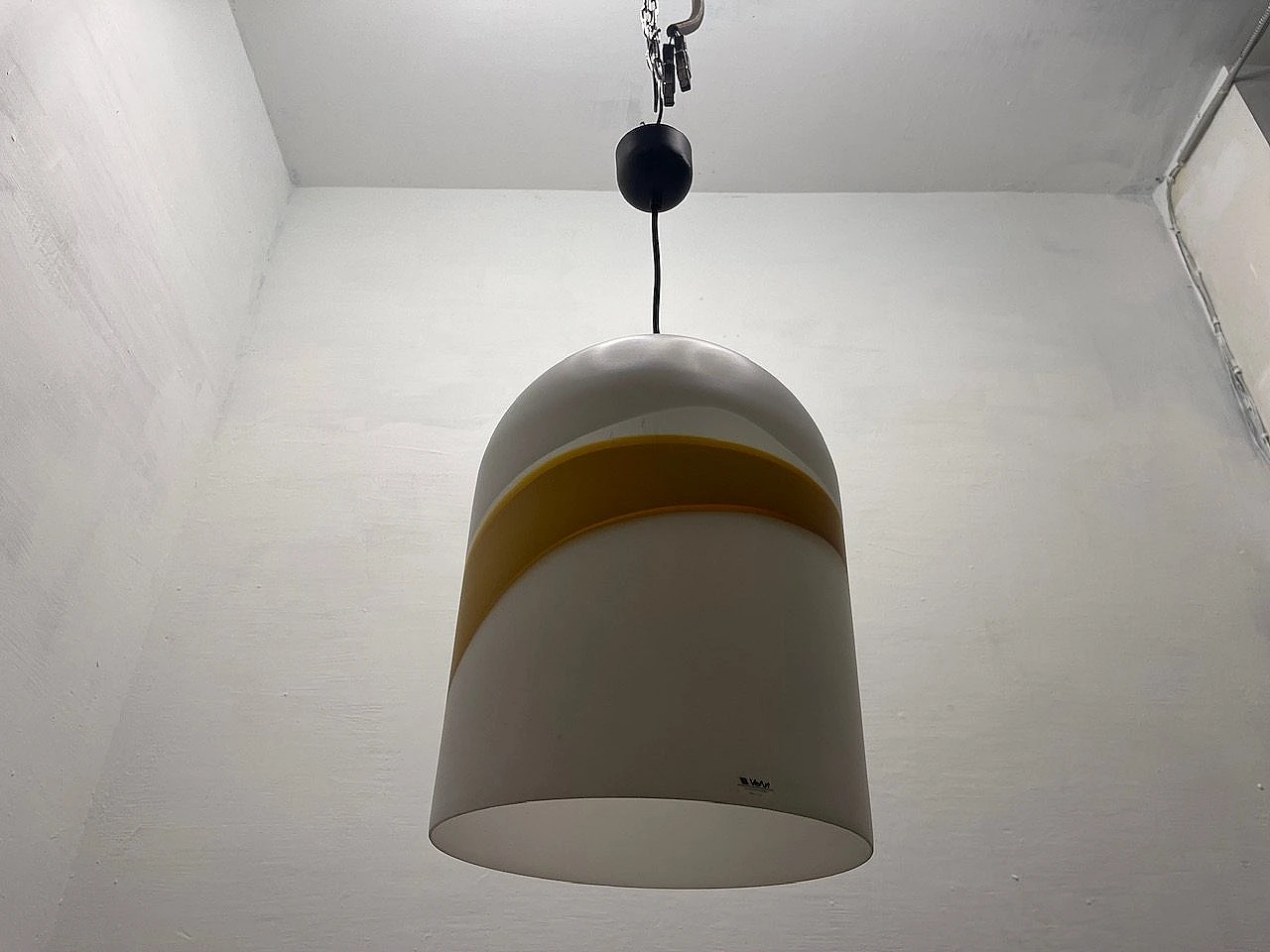 Lampada a sospensione in vetro di Murano di VeArt, anni '70 11