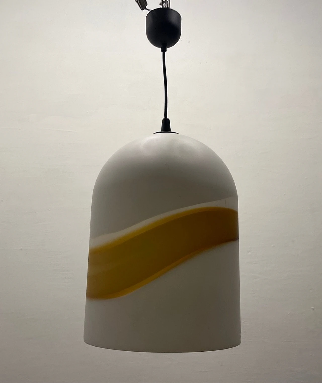 Lampada a sospensione in vetro di Murano di VeArt, anni '70 17
