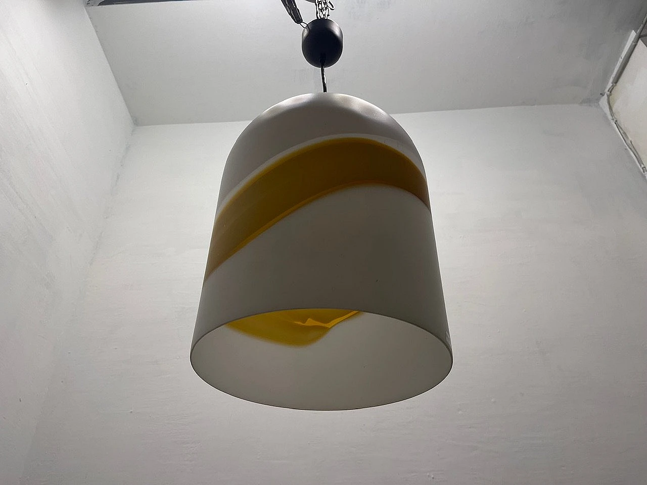 Lampada a sospensione in vetro di Murano di VeArt, anni '70 18