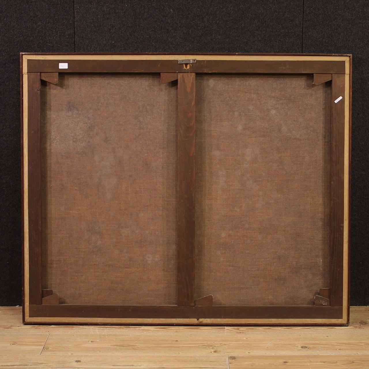 Scena di caccia, dipinto a olio su tela, seconda metà del '700 9