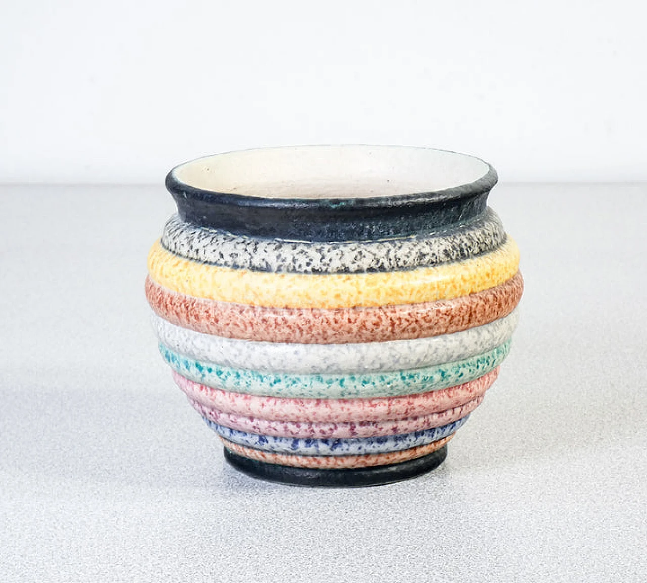 Terracotta vase by Nicolaj Diulgheroff for M.G.A., 1950s 1