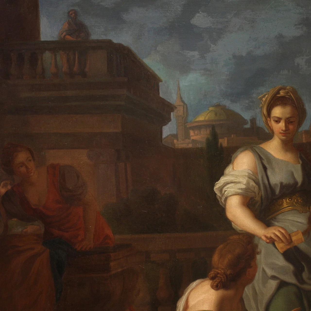 Betsabea al bagno, olio su tela, '700 14