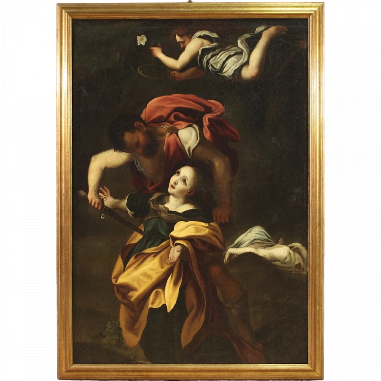 Martirio di quattro Santi, olio su tela, '600 16