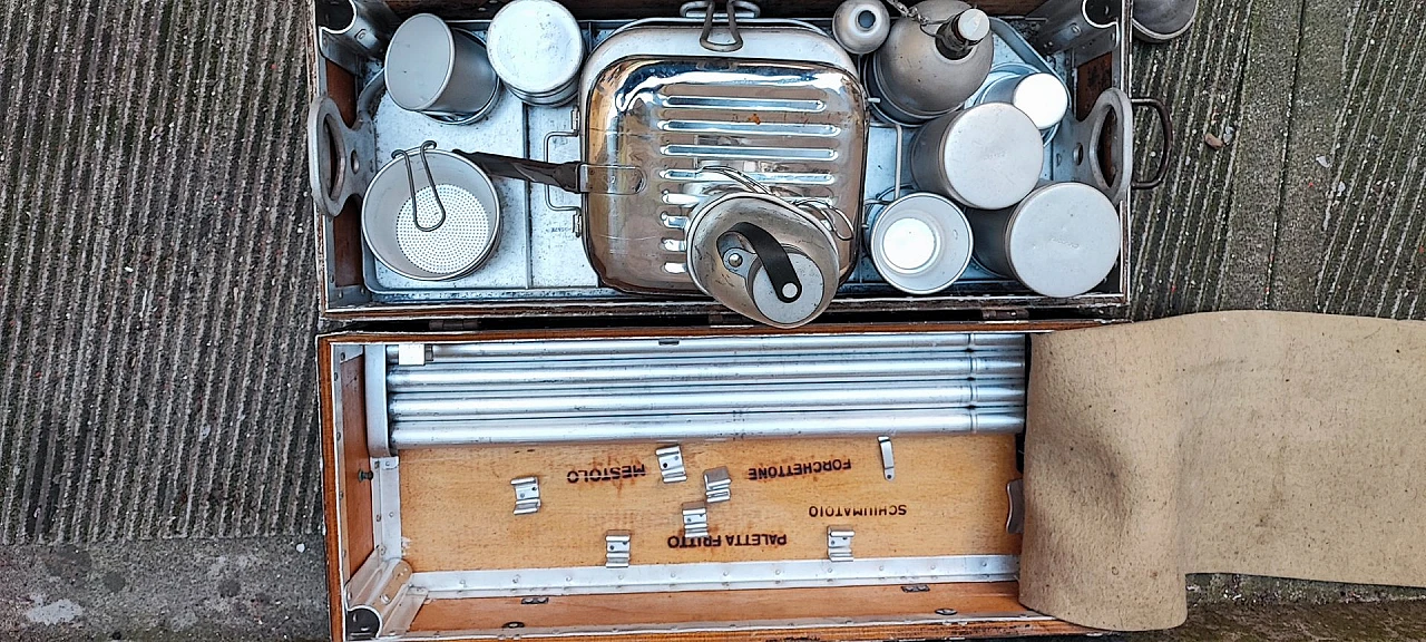 BOTTIGLIA DA CAMPO Bottiglia Esercito Wehrmacht 3° Impero 2GM SECONDA - Foto 6