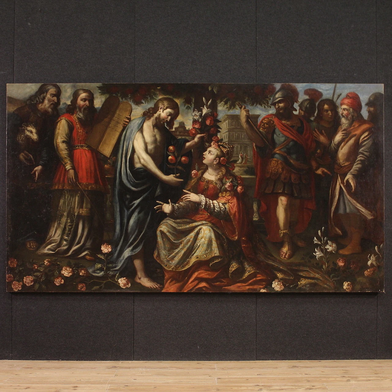 Mystic Marriage of Saint Dorothy, oil on canvas, 17th century 1