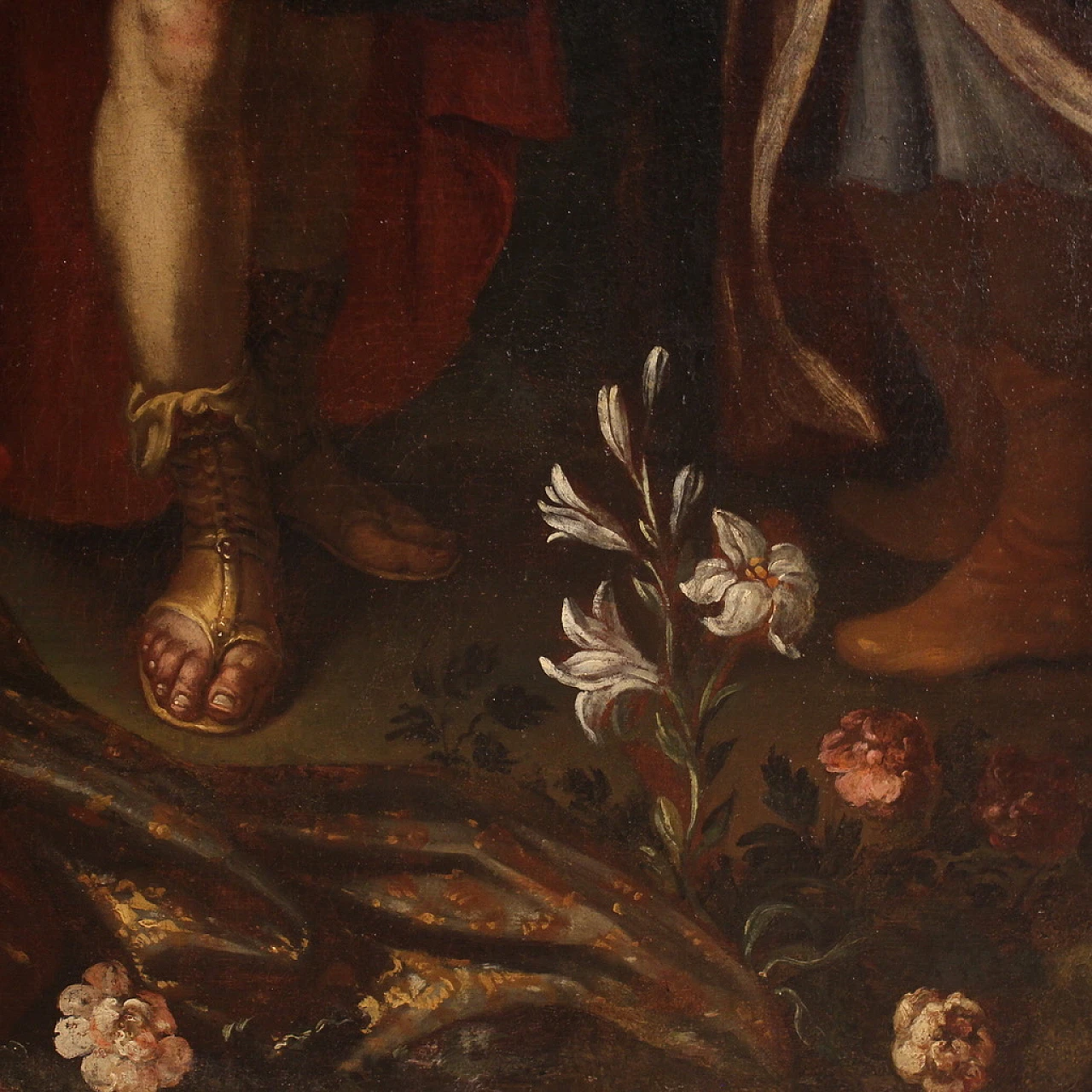 Mystic Marriage of Saint Dorothy, oil on canvas, 17th century 8