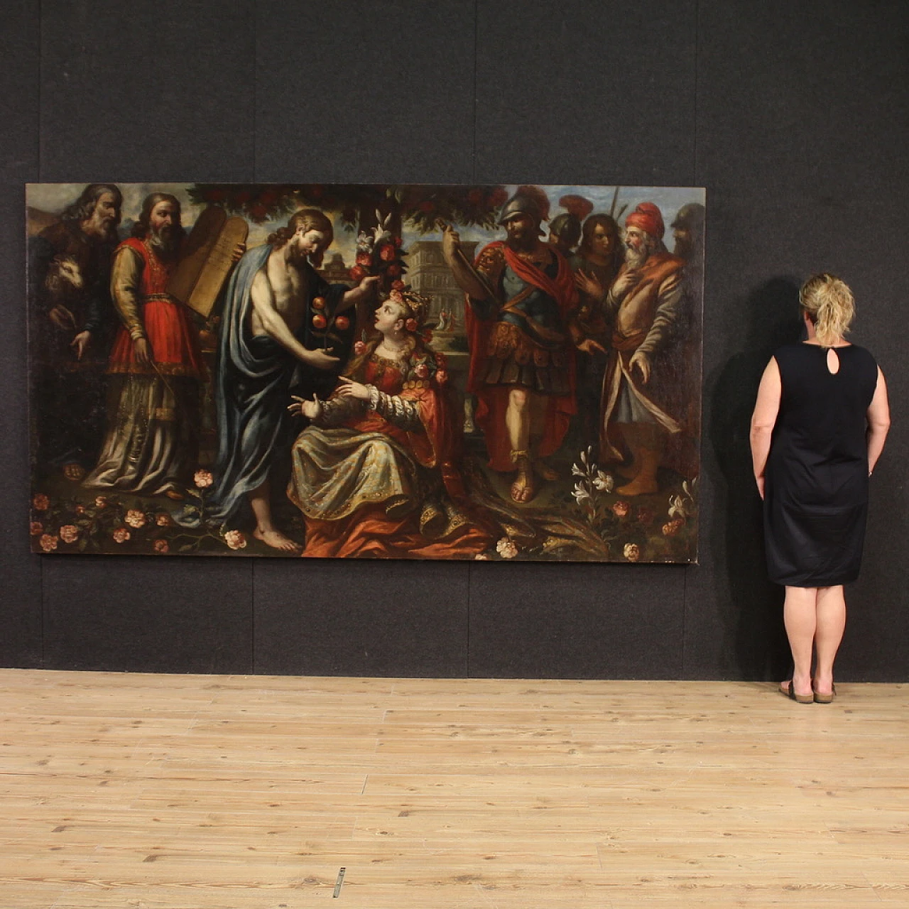 Mystic Marriage of Saint Dorothy, oil on canvas, 17th century 9