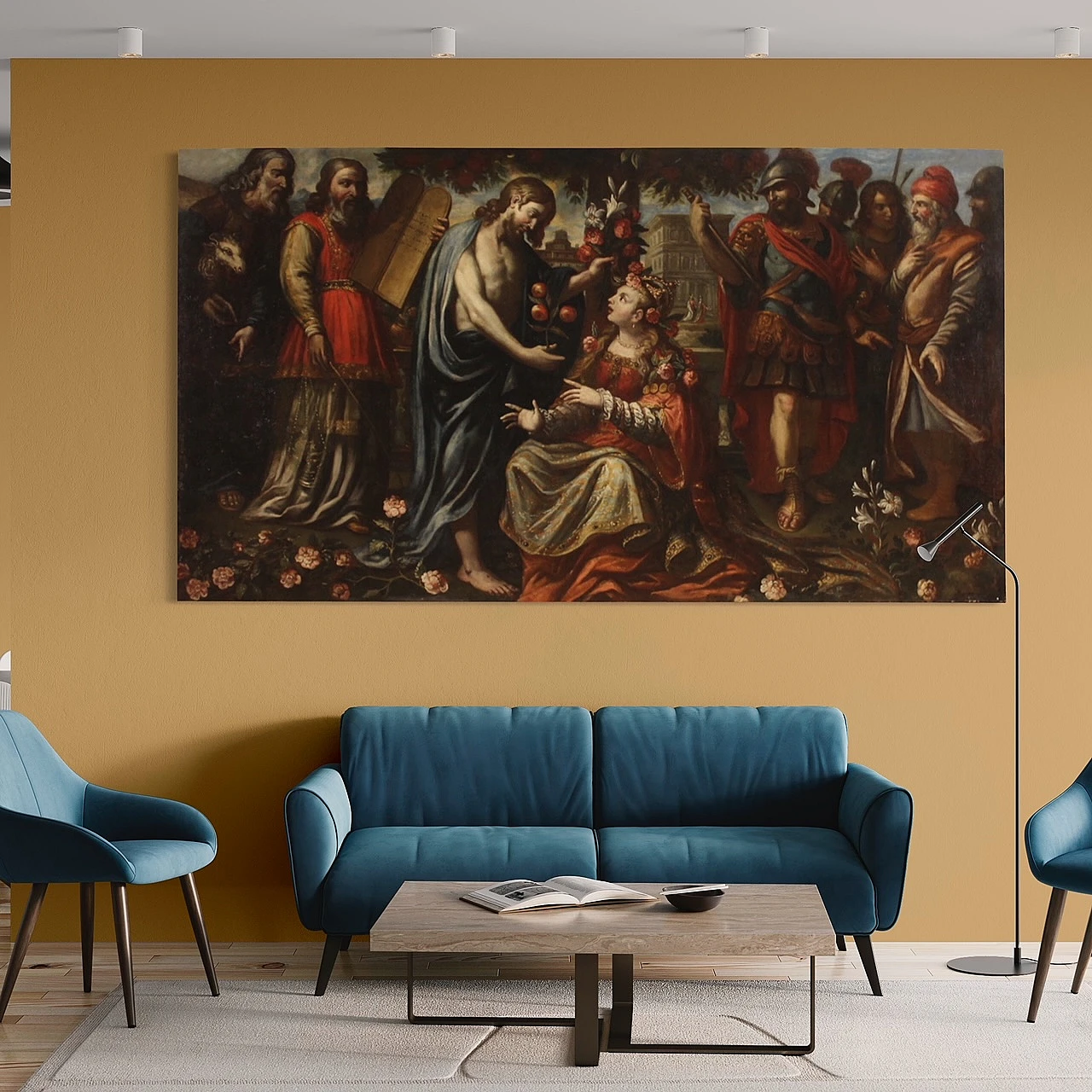 Mystic Marriage of Saint Dorothy, oil on canvas, 17th century 11