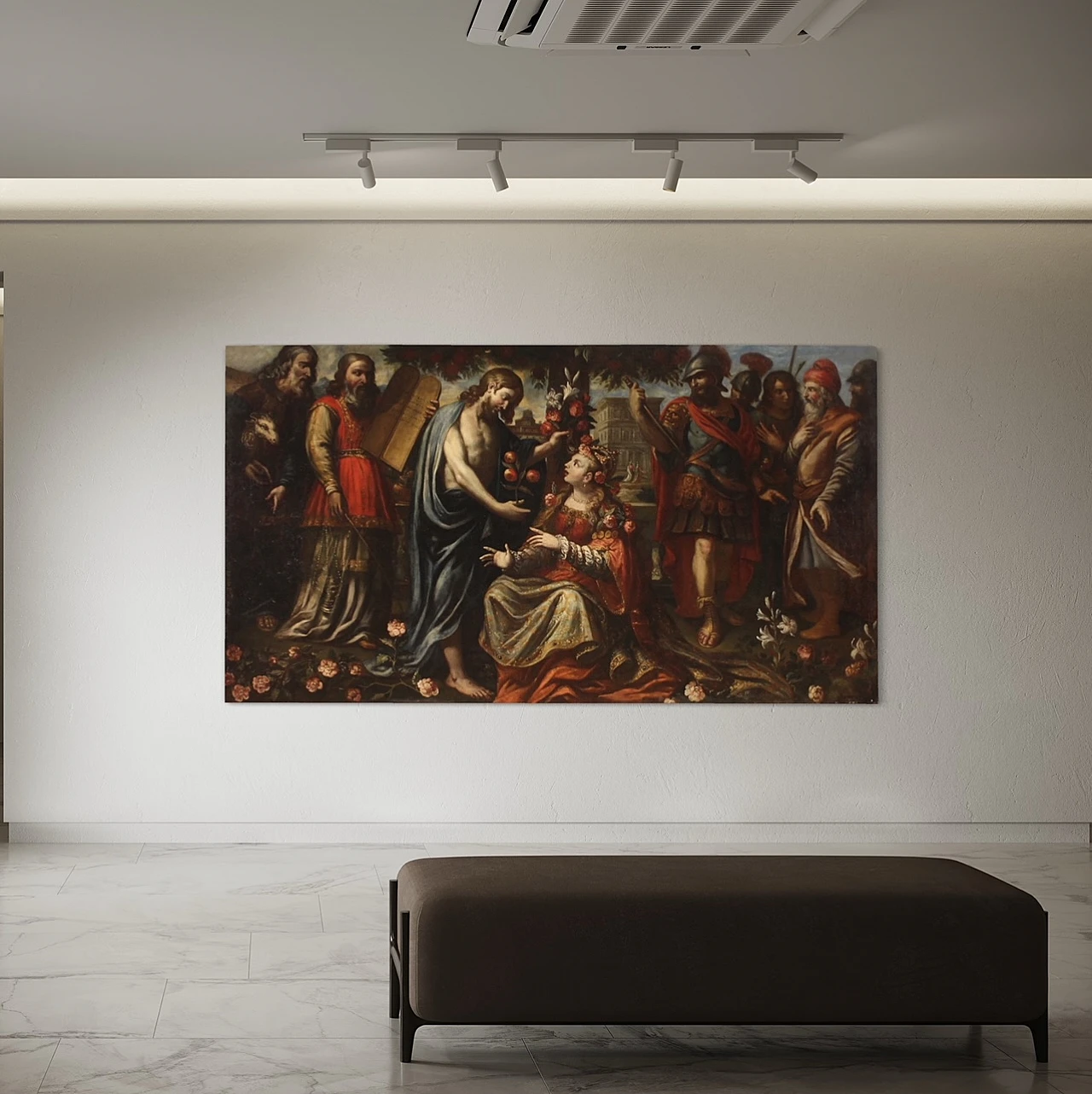 Mystic Marriage of Saint Dorothy, oil on canvas, 17th century 13