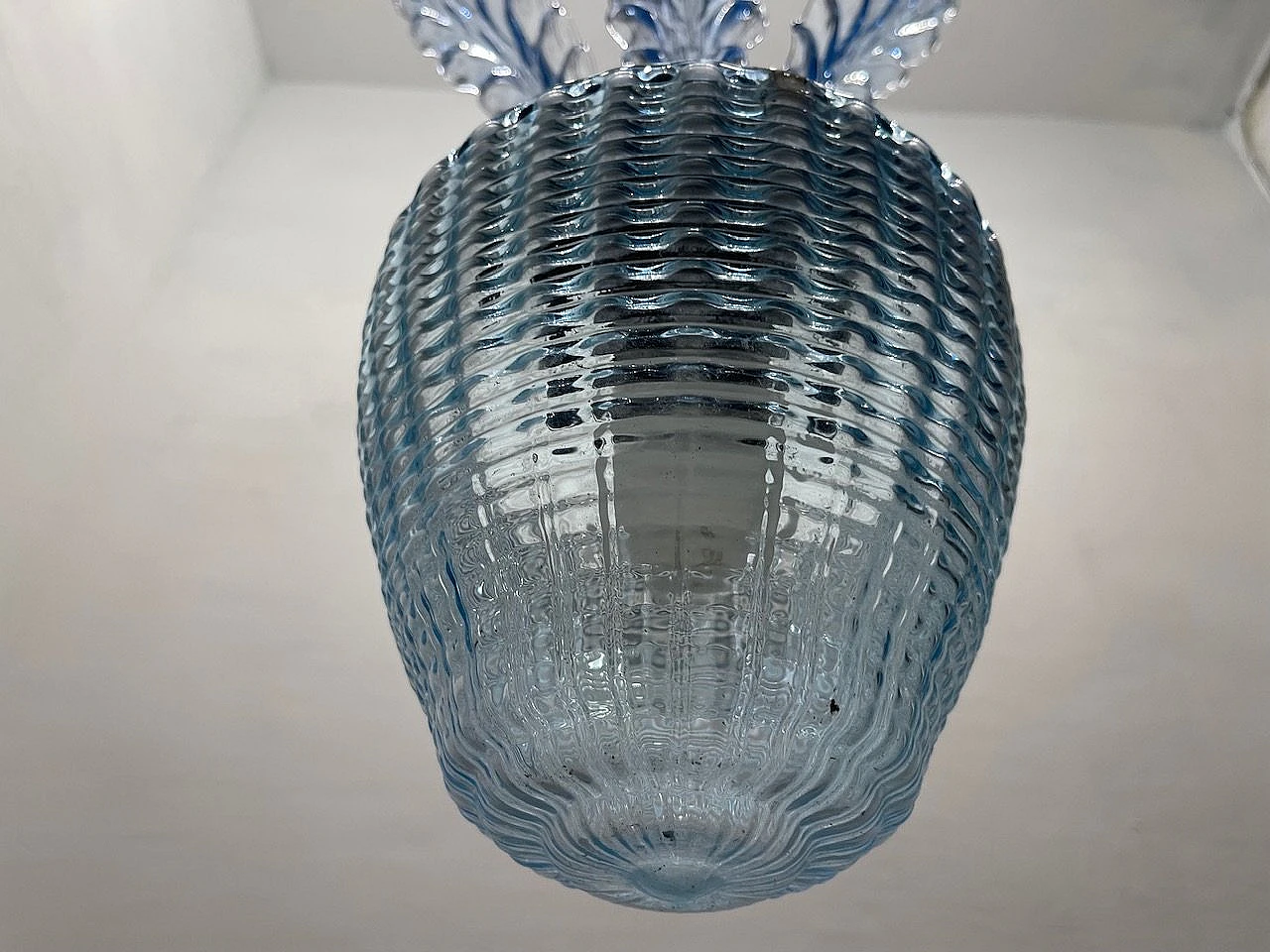 Murano glass chandelier attributed to Ercole Barovier, 1940s 10