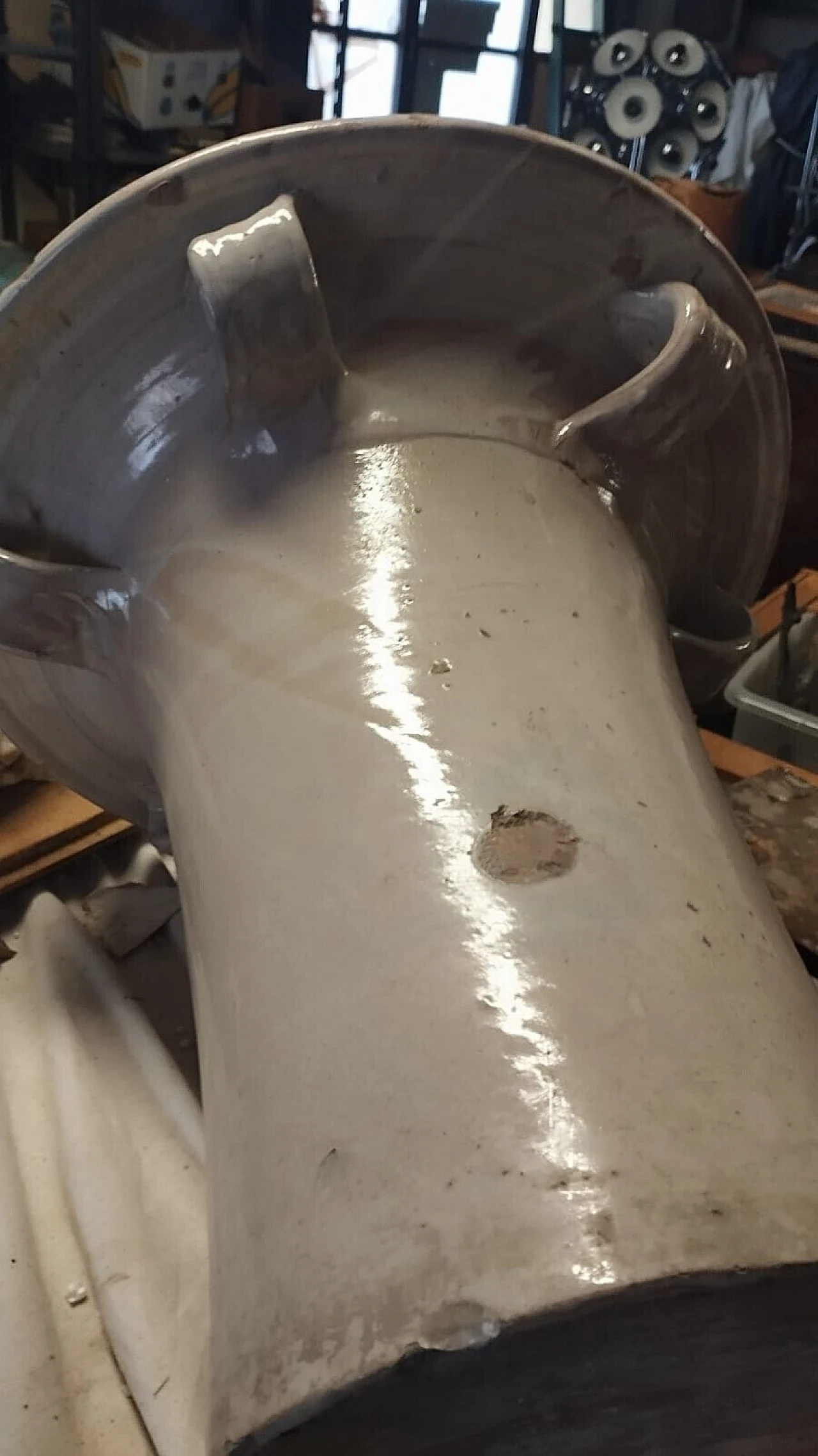 Vaso in terracotta smaltata, '800 6