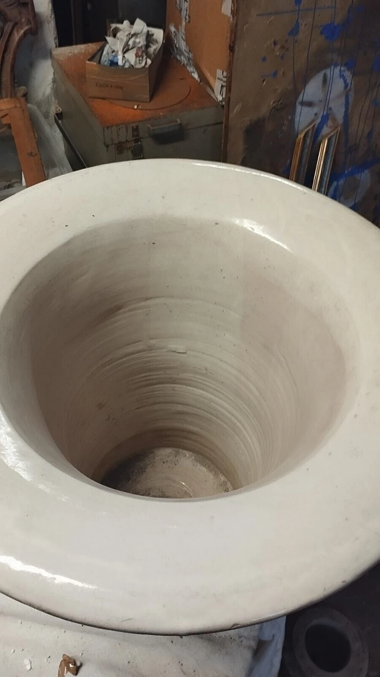 Vaso in terracotta smaltata, '800 7