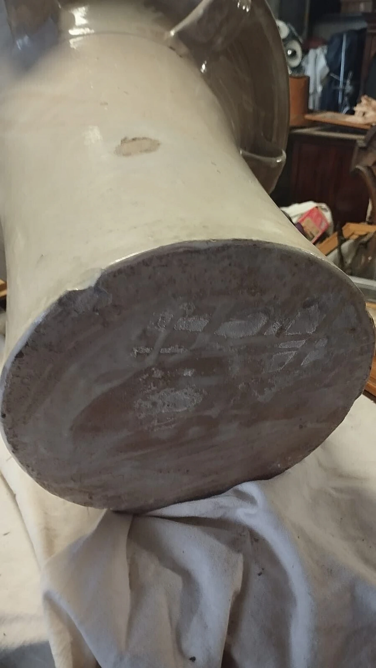 Vaso in terracotta smaltata, '800 9