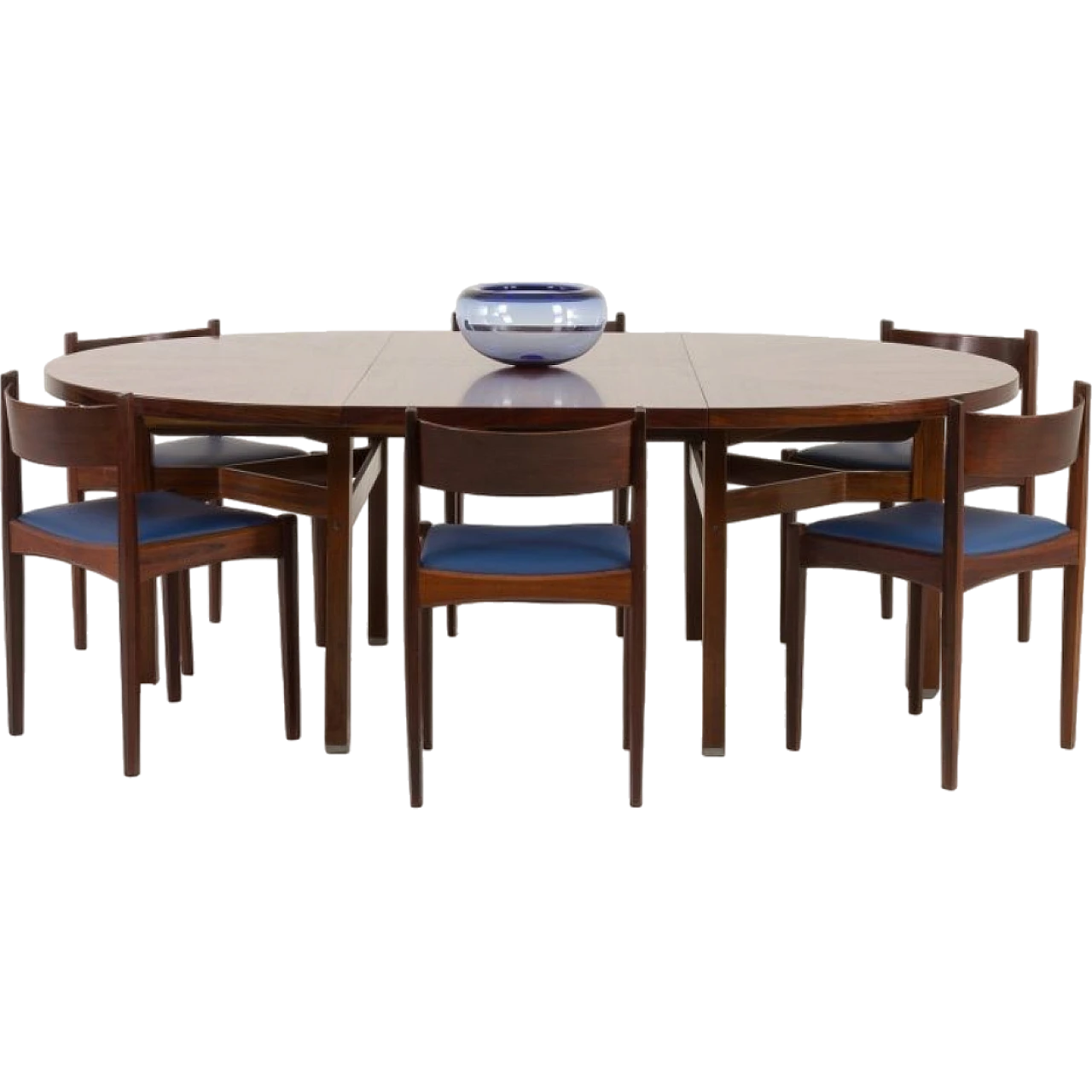 7 Sedie e tavolo Olbia di Ico and Luisa Parisi per MIM Roma, anni '50 23