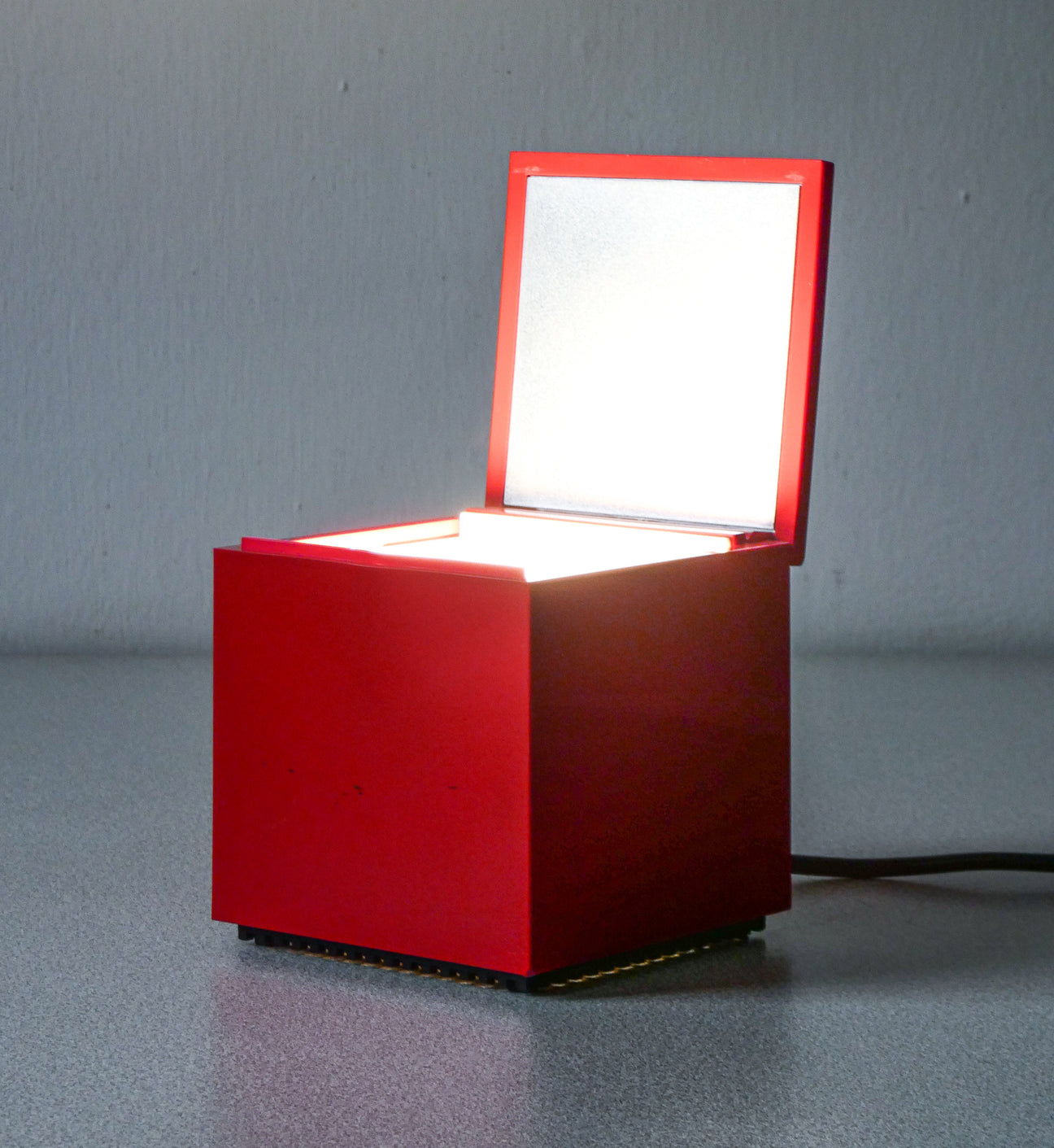 Cuboluce table lamp by Bettonica and Melocchi for Cini & Nils
