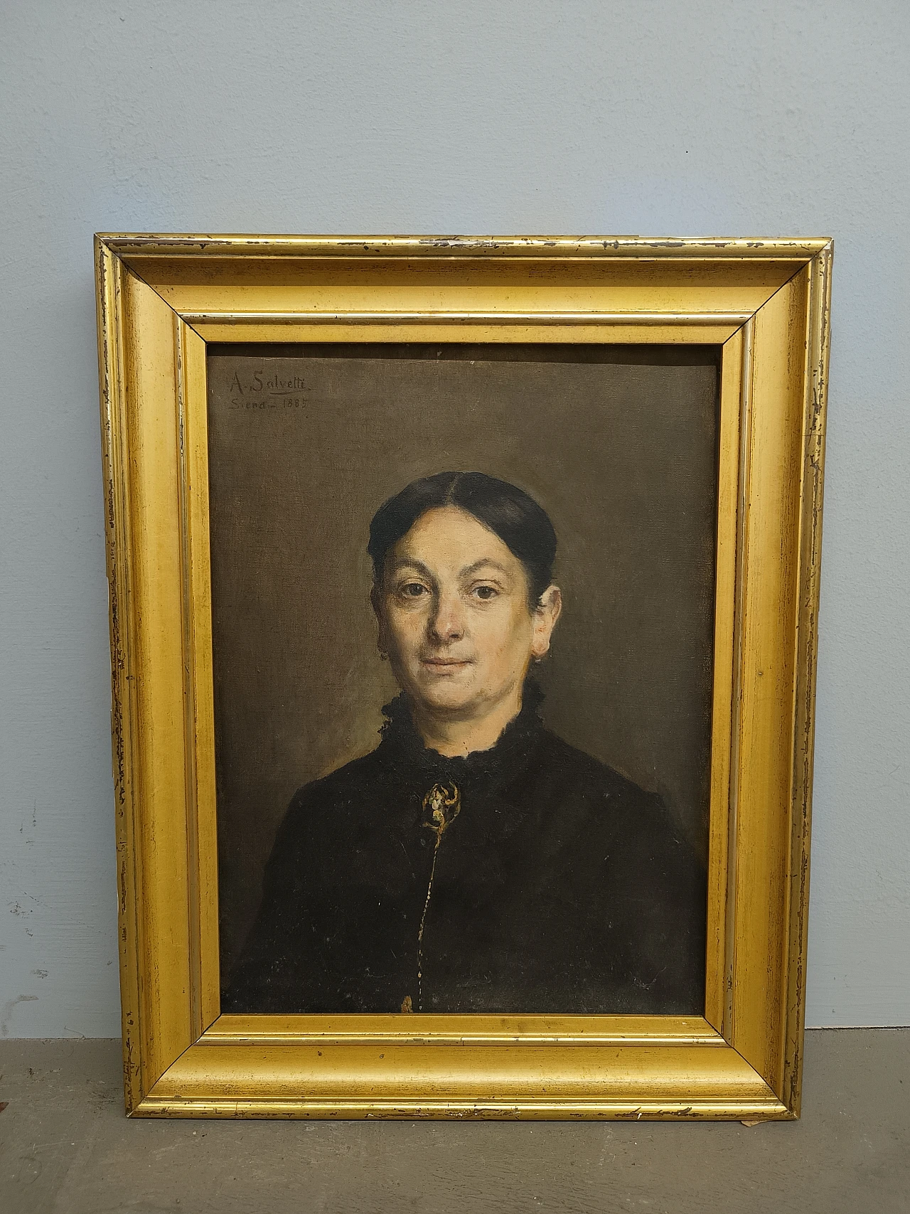 Don Antonio Salvetti, oil on canvas, 19th century 1