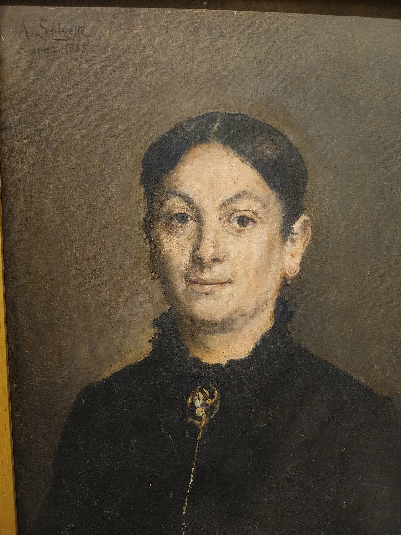 Don Antonio Salvetti, oil on canvas, 19th century 7