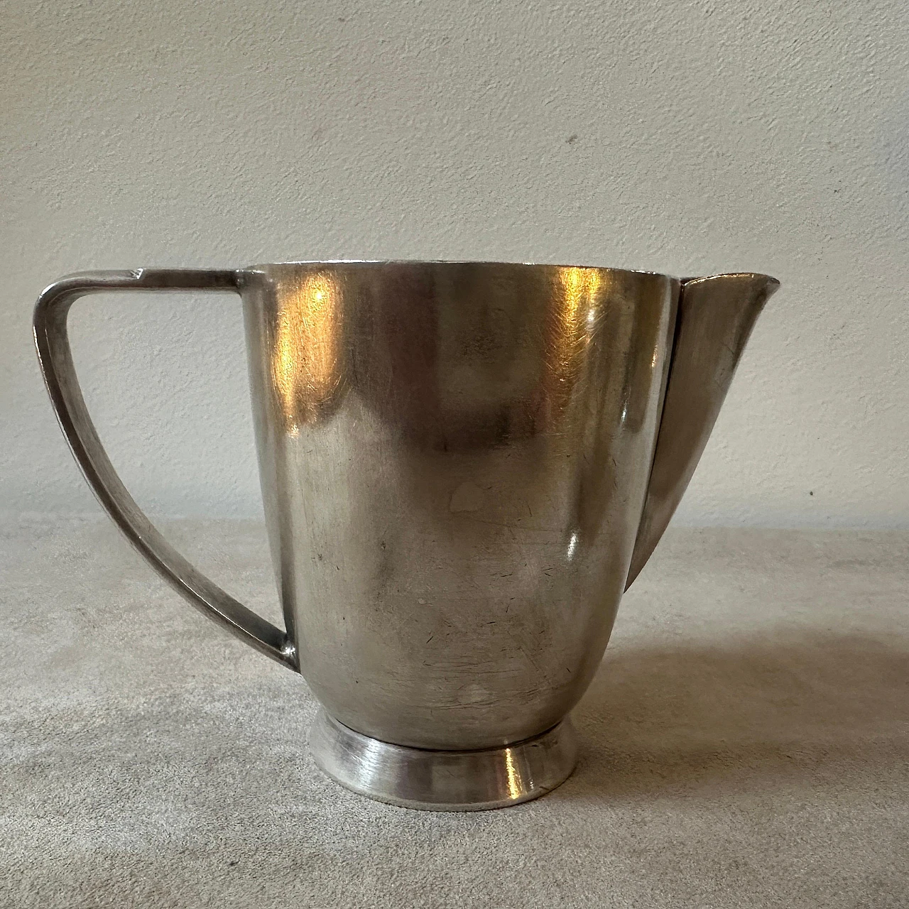 Coppia di Caffettiere Art Déco di Ponti per F.lli Calderoni, anni '70 5