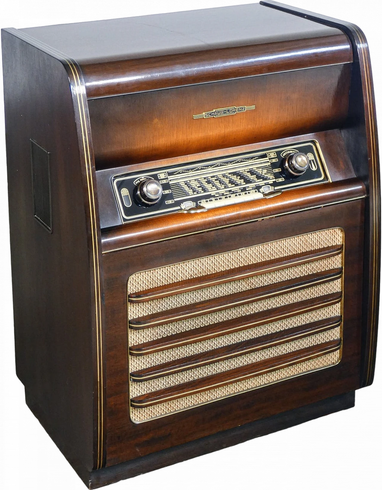 Goldtruhe Windsor 56 PE 7237 turntable by Schaub-Lorenz, 1950s 19