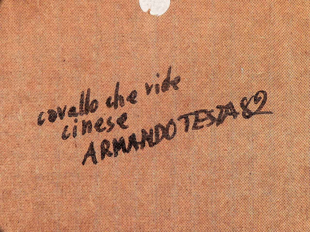 Armando Testa, Chinese horse laughing, color screen printing, 1982 6