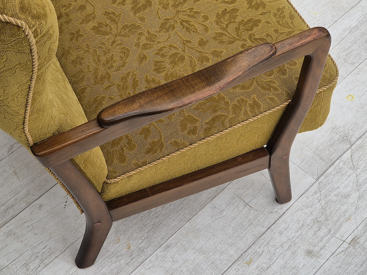 Divano danese a 2 posti di Søren Hansen per Fritz Hansen, anni '60 6