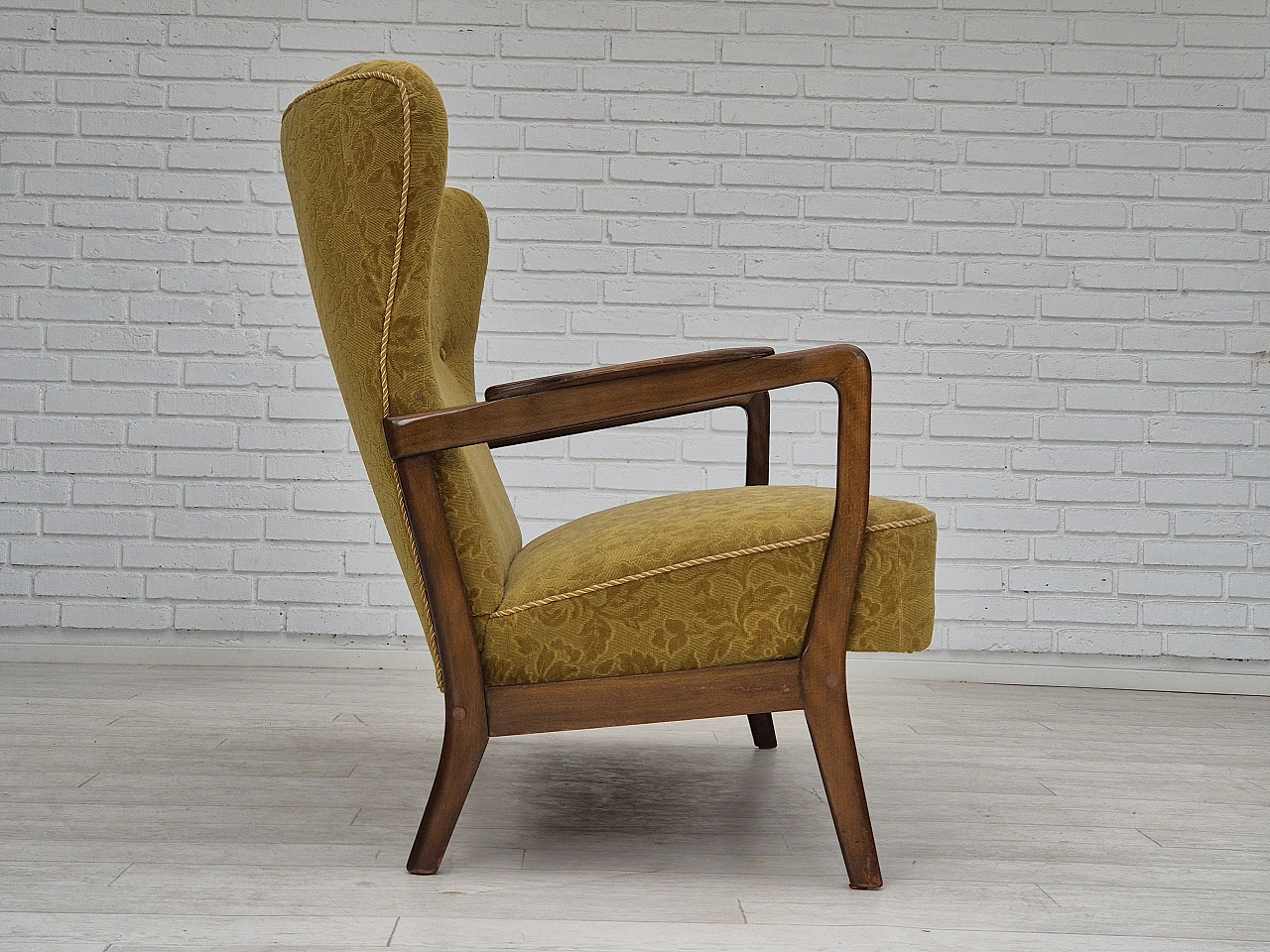 Divano danese a 2 posti di Søren Hansen per Fritz Hansen, anni '60 7