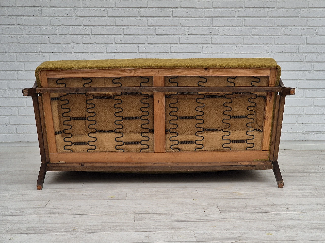 Divano danese a 2 posti di Søren Hansen per Fritz Hansen, anni '60 15