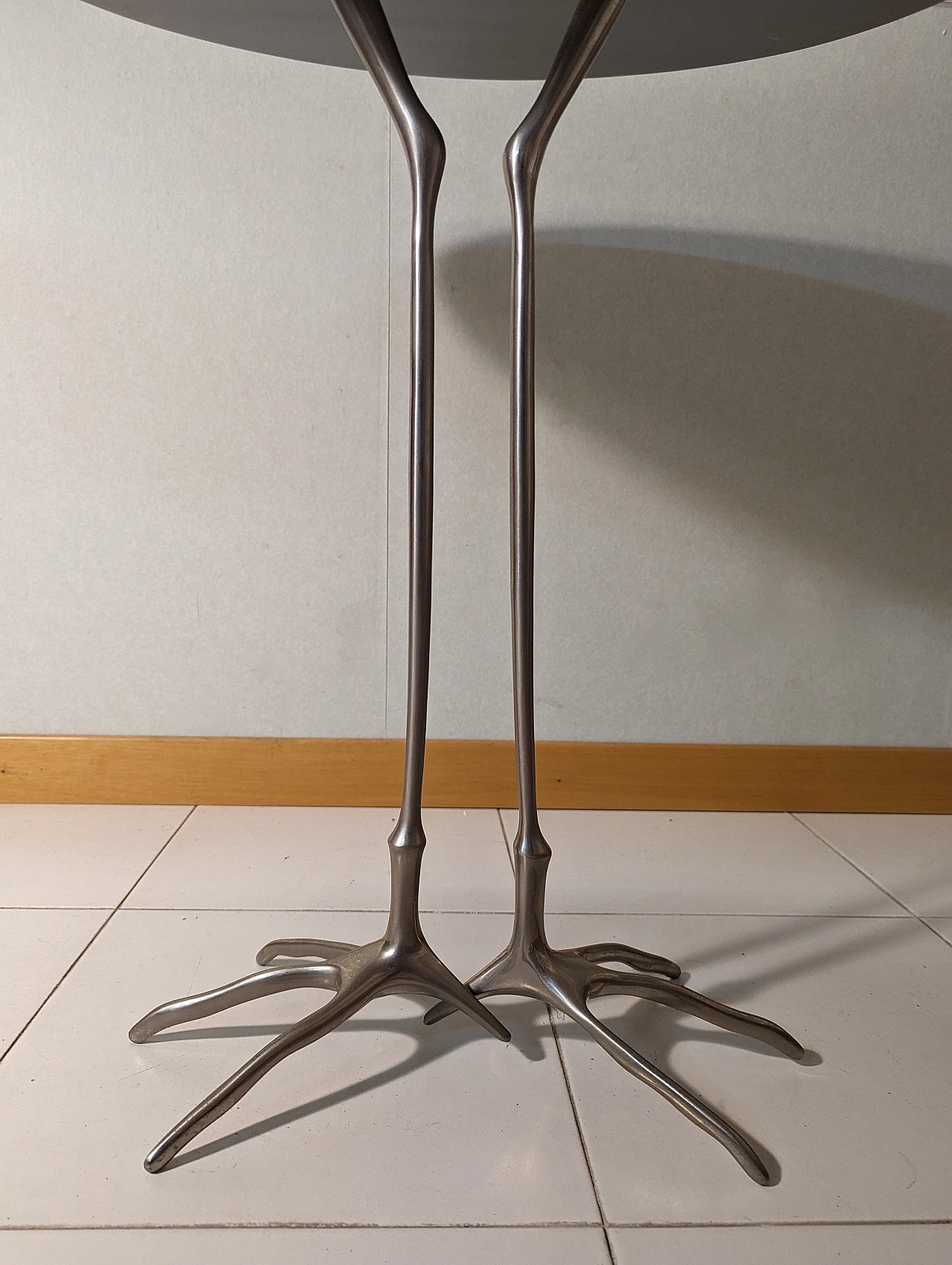 Table Traccia by Simon by Cassina in wood and metal, late 20th century 3