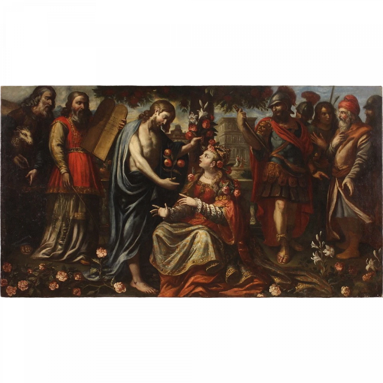 Mystic Marriage of Saint Dorothy, oil on canvas, 17th century 16