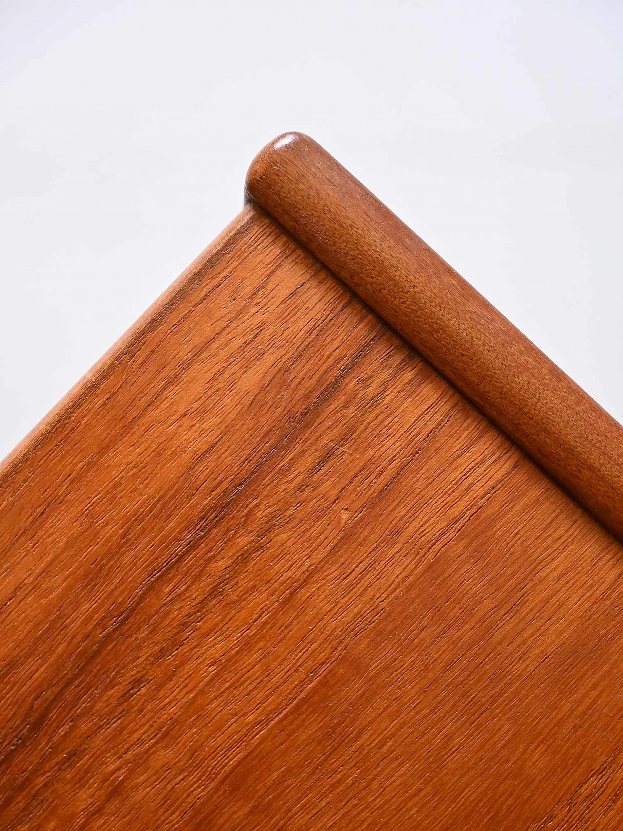 Credenza in teak con ante doppie, anni '60 5