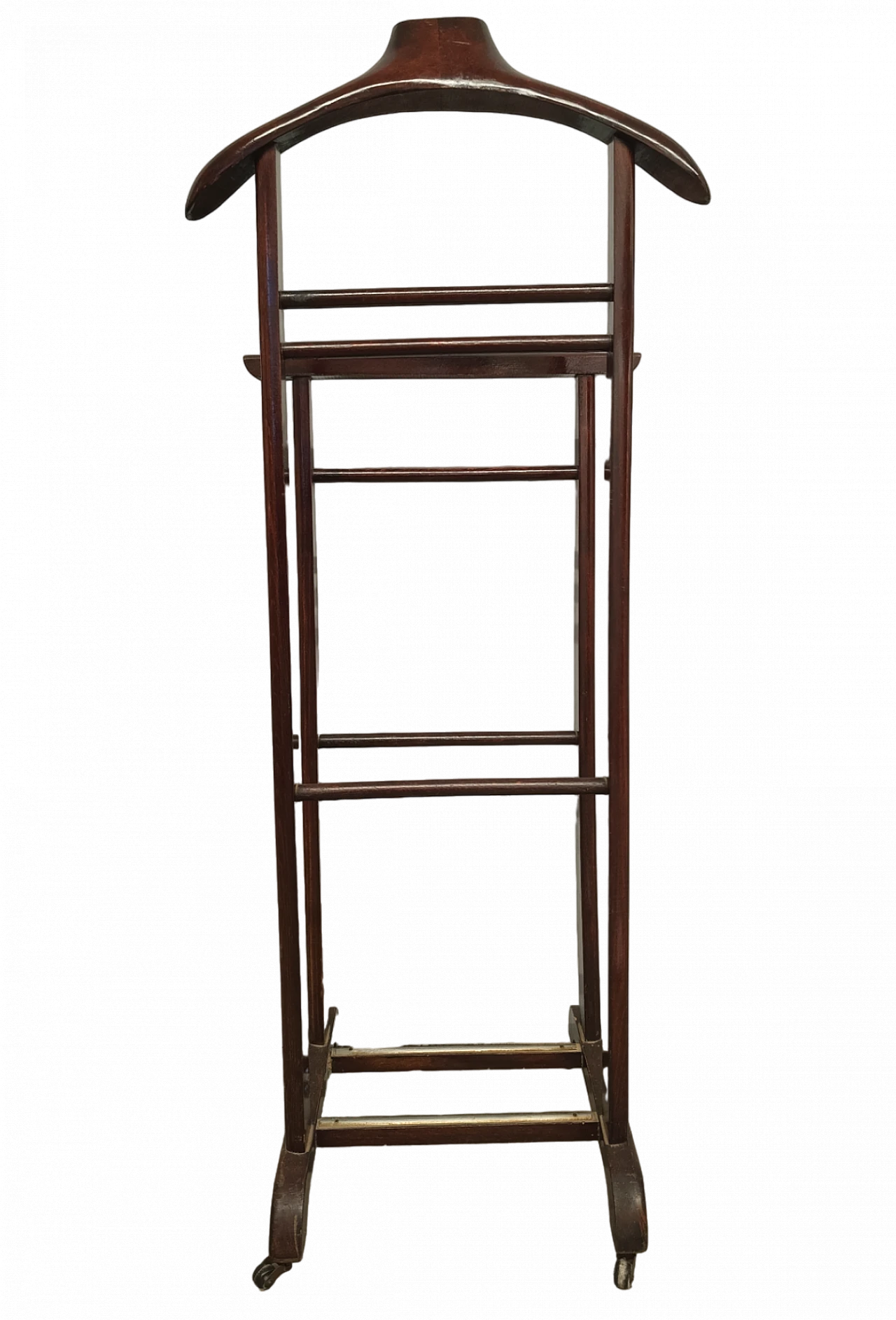 Solid wood valet stand, 1950s 6