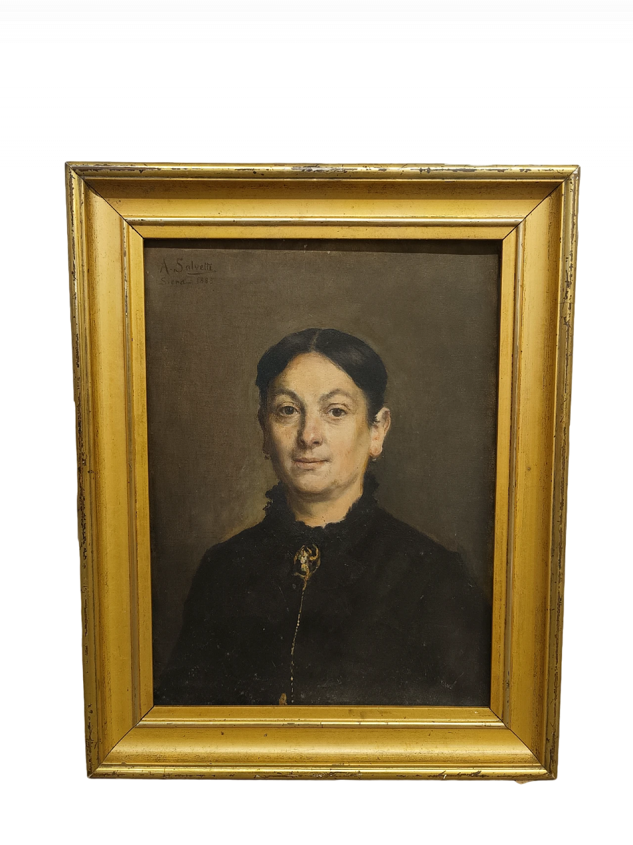 Don Antonio Salvetti, oil on canvas, 19th century 8