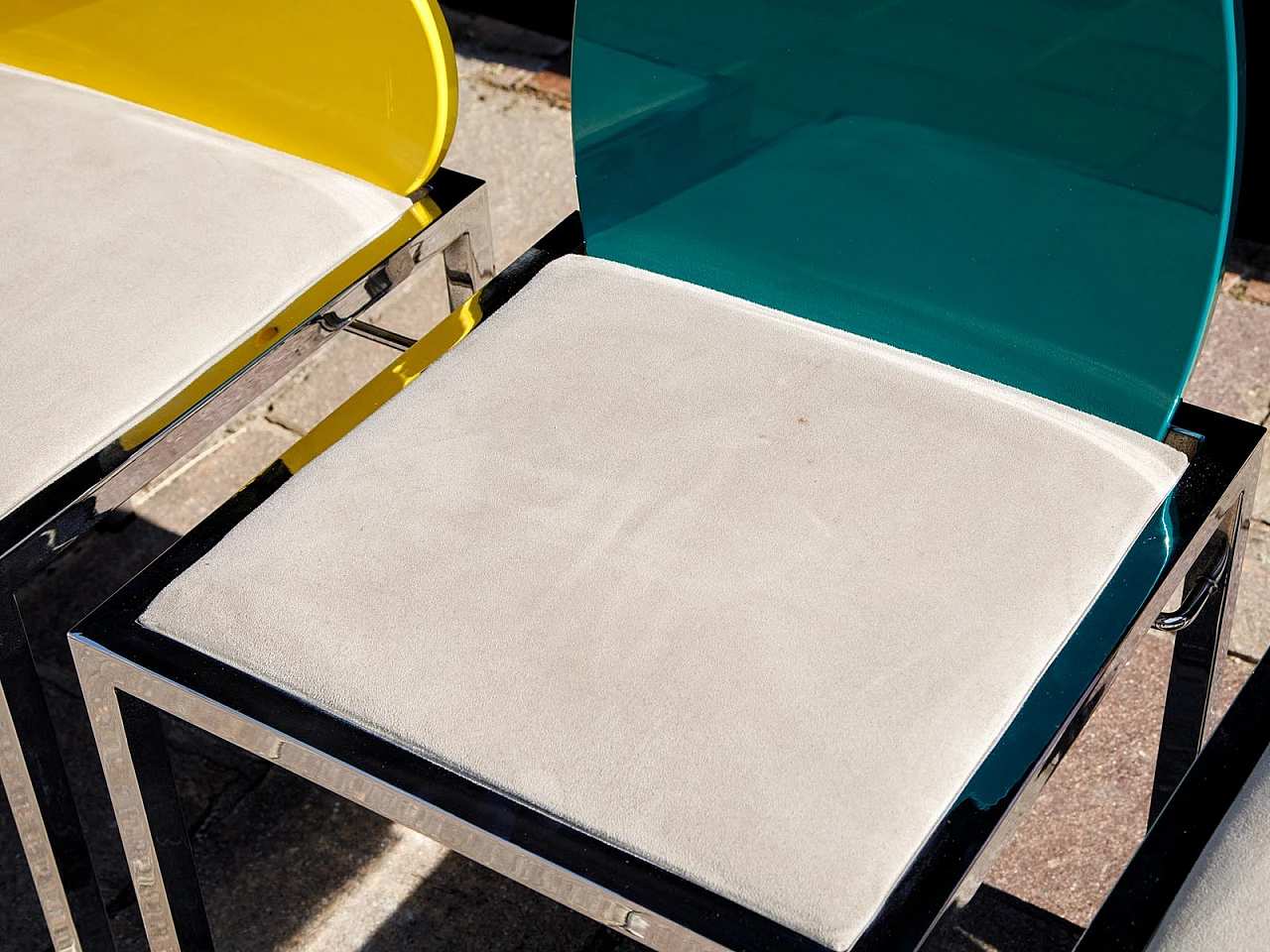 8 Omaggi chairs by Salvati & Tresoldi for Saporiti, 1980s 17