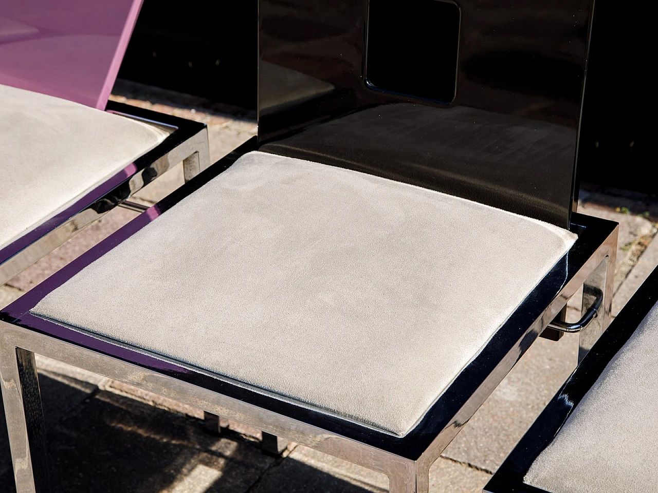 8 Omaggi chairs by Salvati & Tresoldi for Saporiti, 1980s 27