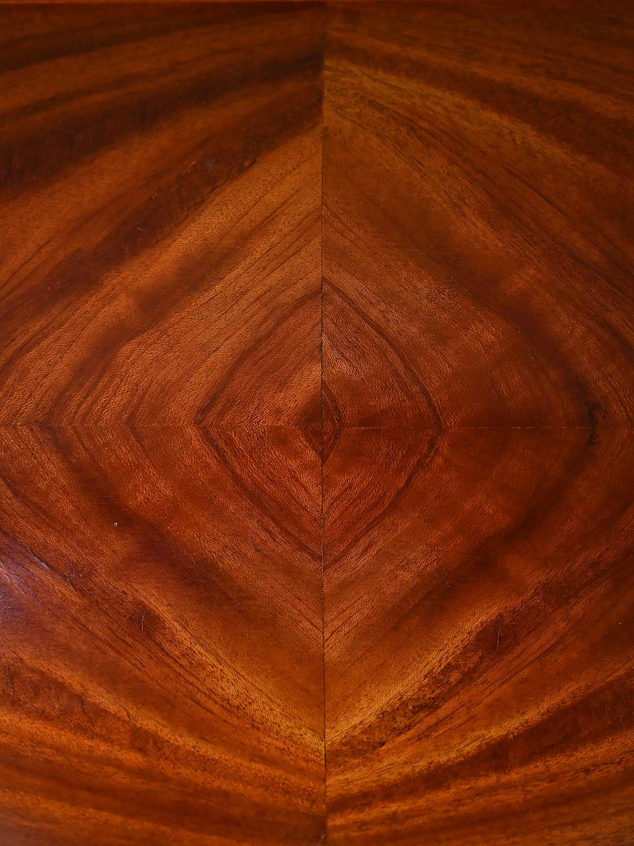 Secretaire in teak con scrittoio, anni '60 9